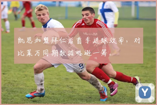 凯恩加盟拜仁后首季进球效率，对比莱万同期数据略逊一筹。